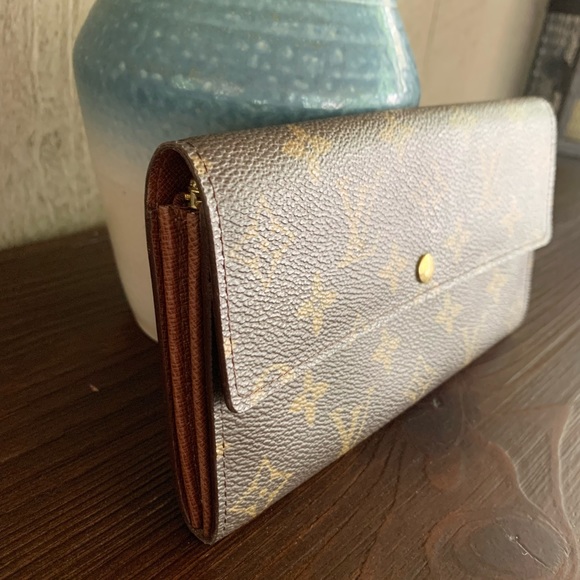 Louis Vuitton Monogram Portefeuille Sarah Long Wallet - Picture 4 of 16